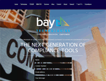 Tablet Screenshot of baytech.com.au